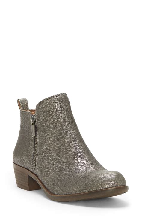 lucky brand booties basel|lucky brand basel bootie fit.